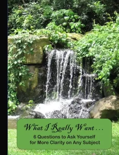 What I Really Want: 6 Questions to Ask Yourself for More Clarity on Any Subject - Waterfall Cover 3