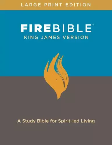 KJV Fire Bible, Large Print