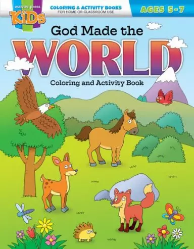 God Made the World Coloring & Activity Book