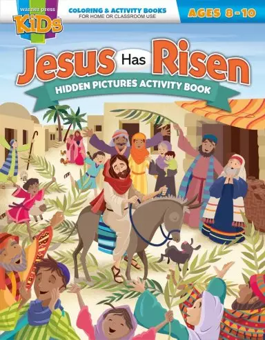Jesus Has Risen Hidden Pictures Activity Book