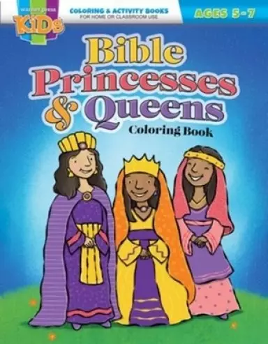 Bible Princesses & Queens Coloring & Activity Book