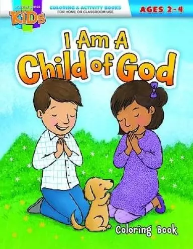 I Am a Child of God Coloring Activity Book
