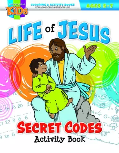 The Life of Jesus Secret Codes Coloring Activity Book