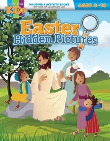 Easter Hidden Pictures Activity Book (Ages 8-10)