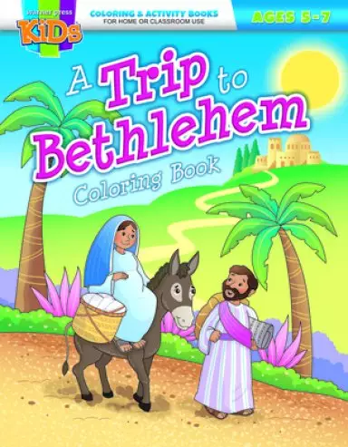 Trip to Bethlehem Coloring Book