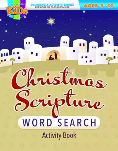 Christmas Scripture Word Search Activity Book