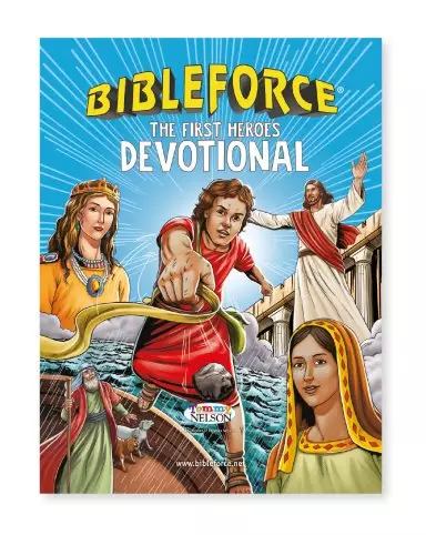 Bibleforce: The First Heroes Devotional