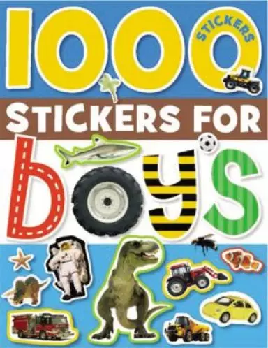 1000 Stickers For Boys