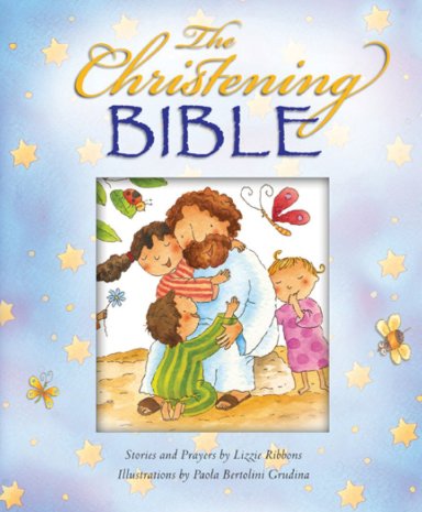 The Christening Bible (Blue)