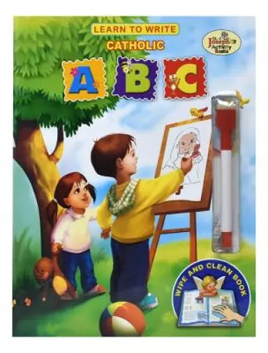 Learn to Write Catholic ABC [With Dry Erase Marker]