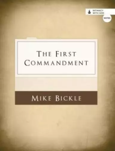 The First Commandment Paperback