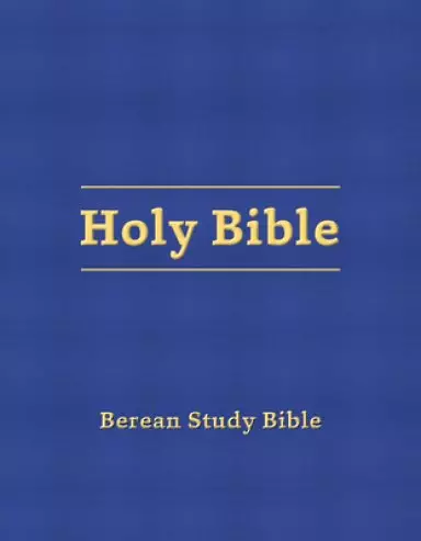 Berean Study Bible (Blue Hardcover)