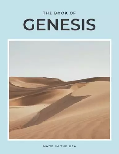 The Book of Genesis - Neat Sunday Bible (KJV - Aquamarine)