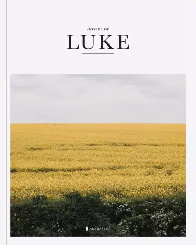 NLT Alabaster Gospel of Luke, White, Paperback