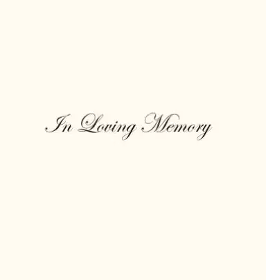 In Loving Memory Funeral Guest Book, Celebration of Life, Wake, Loss, Memorial Service, Condolence Book, Church, Funeral Home, Thoughts and In Memory