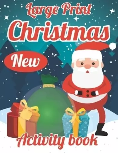 New Large Print Christmas Activity book: For Kids