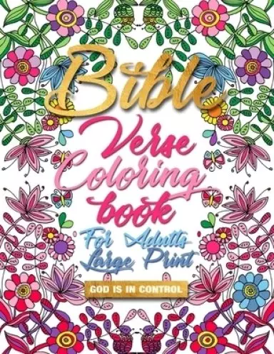 Bible Verse Coloring book for Adults Large Print