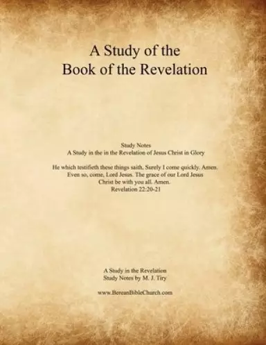 A Study of the Book of the Revelation