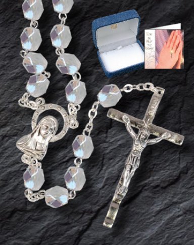 Crystal Glass Rosary