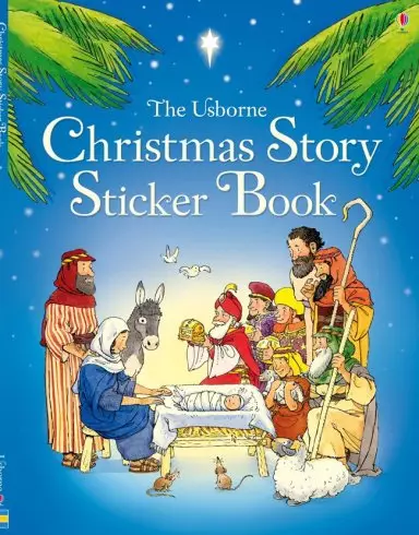 Christmas Book - Christmas Story Sticker Book - Age 4+
