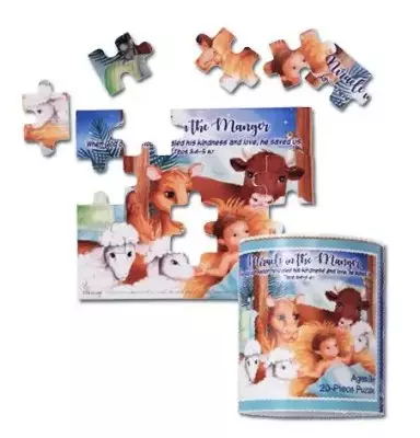 Miracle in the Manger 20 Piece Puzzle
