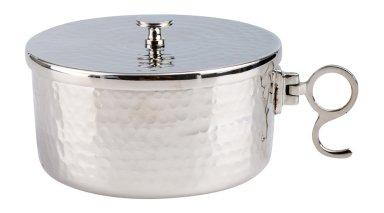 Nickel Plated Stackable Ciborium D 13 cm H 6,5 cm