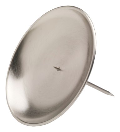 Matt Nickel Plated Adventcoaster D 12 cm