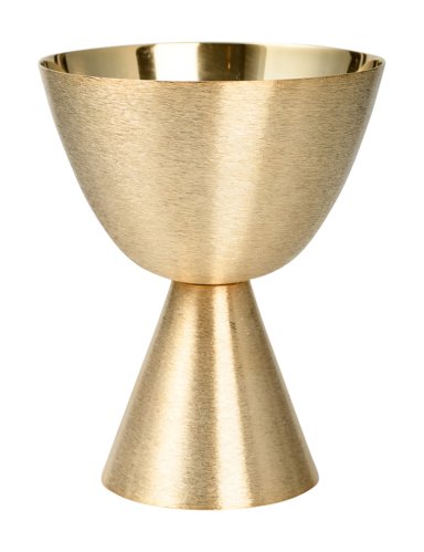 Golden Plated Chalice H 15 cm
