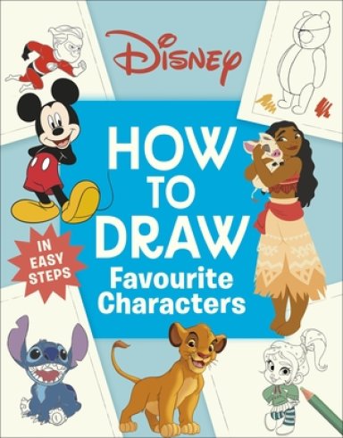 Disney How To Draw Favourite Characters