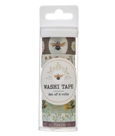 Psalm 23 Floral Washi Tape Set
