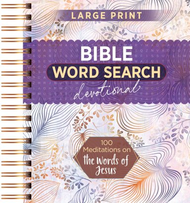 100 Meditations on the Words of Jesus: Word Search Devotional