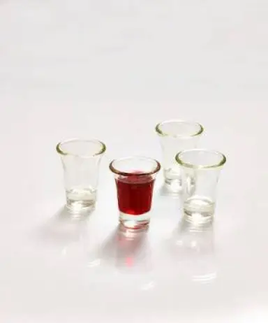 Glass Communion Cups - Box of 20 - Flared Glass - 1.5 inch tall