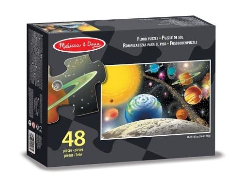 Solar System Floor Puzzle (48 pcs, 2 x 3 Feet)