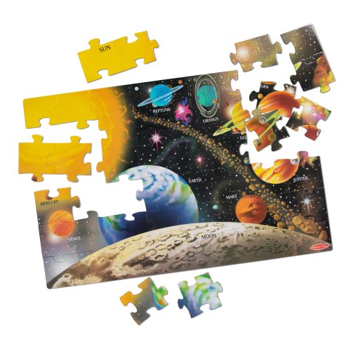 Solar System Floor Puzzle (48 pcs, 2 x 3 Feet)