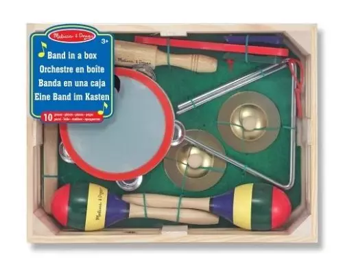 Band-in-a-Box Clap! Clang! Tap! - 10-Piece Musical Instrument Set
