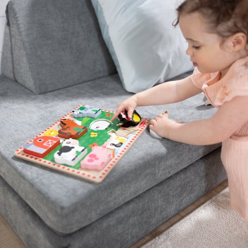 Farm Wooden Chunky Puzzle (8 pcs)