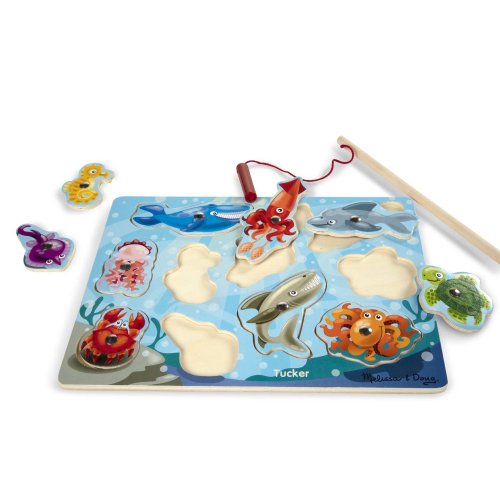 Fishing Magnetic Puzzle Game - 10 Pieces