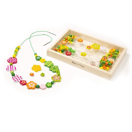 Wooden Flower Beads