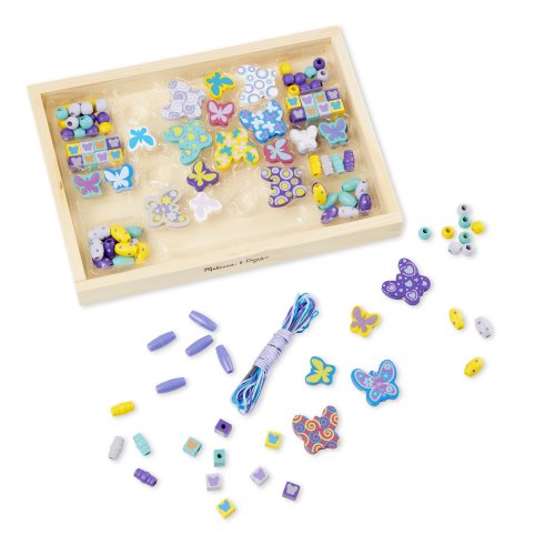 Wooden Butterfly Beads