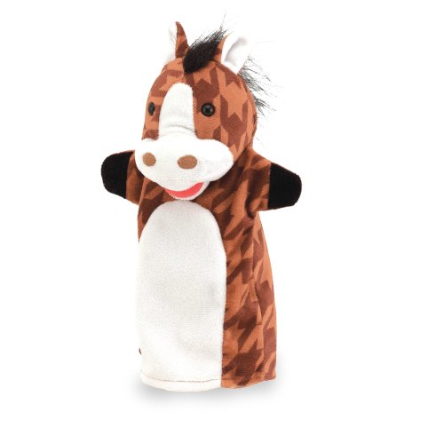 Farm Friends Hand Puppets (Set of 4) - Cow, Horse, Sheep, and Pig