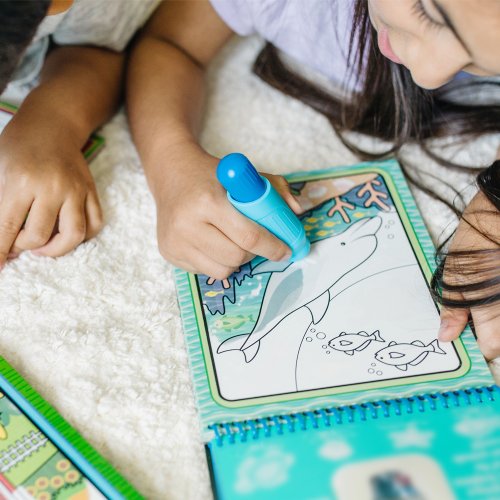 On the Go Water Wow! Reusable Water-Reveal Activity Pad - Under the Sea - FSC-Certified Materials