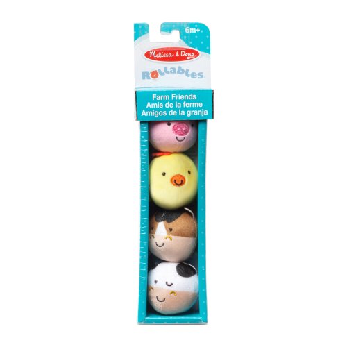 Rollables Farm Friends Infant and Toddler Toy (4 Pieces)