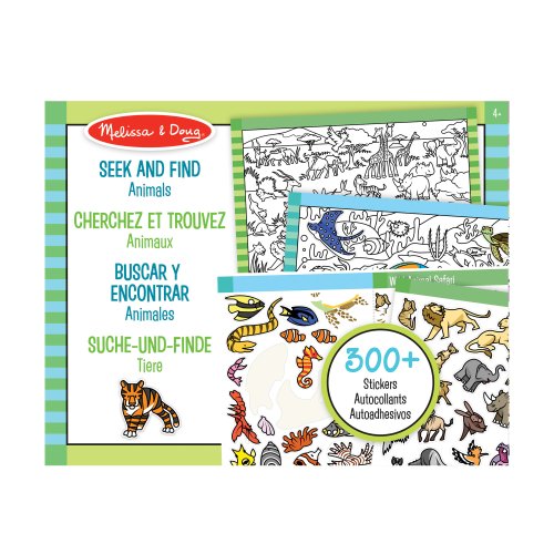 Seek & Find Sticker Pad - Animal