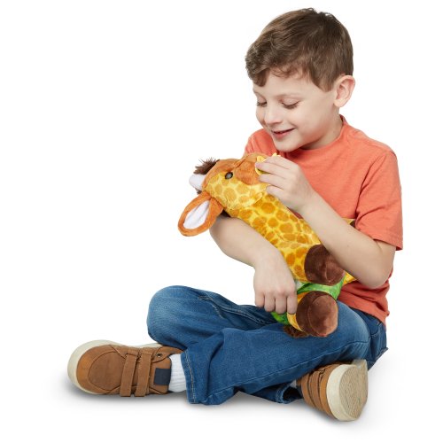 11-Inch Baby Giraffe Plush Stuffed Animal with Pacifier, Diaper, Baby Bottle