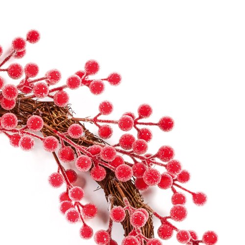 45cm Frosted Berry Wreath