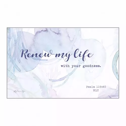 Cards-Share-It-Renew My Life (2-1/8" X 3-3/8") (Pack Of 24)