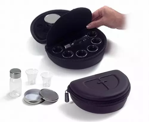 RemembranceWare-Deluxe Portable Communion Set - Black (6 Cups)