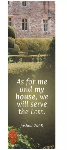 Bookmark-As For Me And My House... (Pack Of 25)
