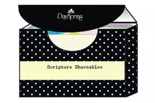 Scripture Shareables-32 Cards w/Carrying Case-Live Original