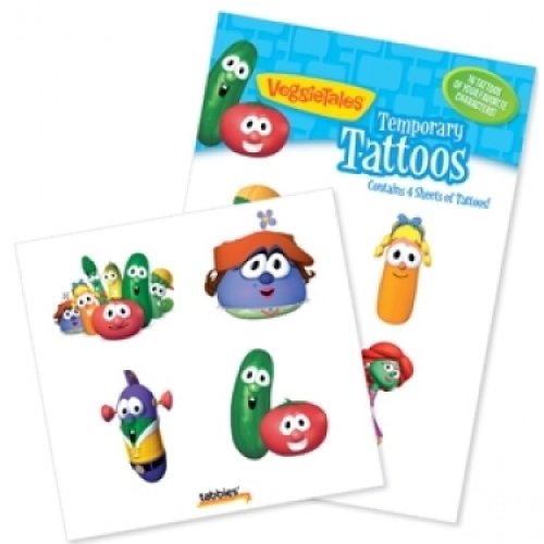 Veggietales Temporary Tattoos